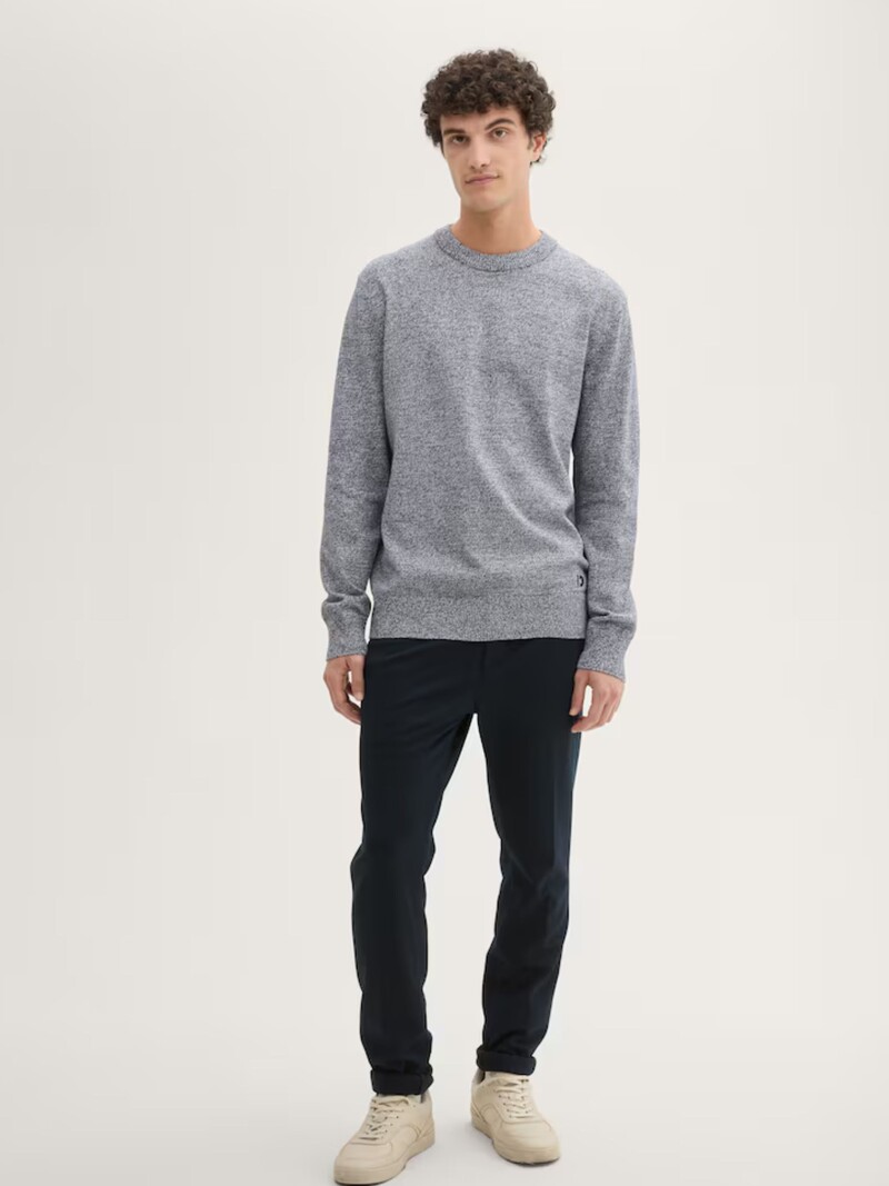 Tom Tailor Basic crewneck knit 1042509