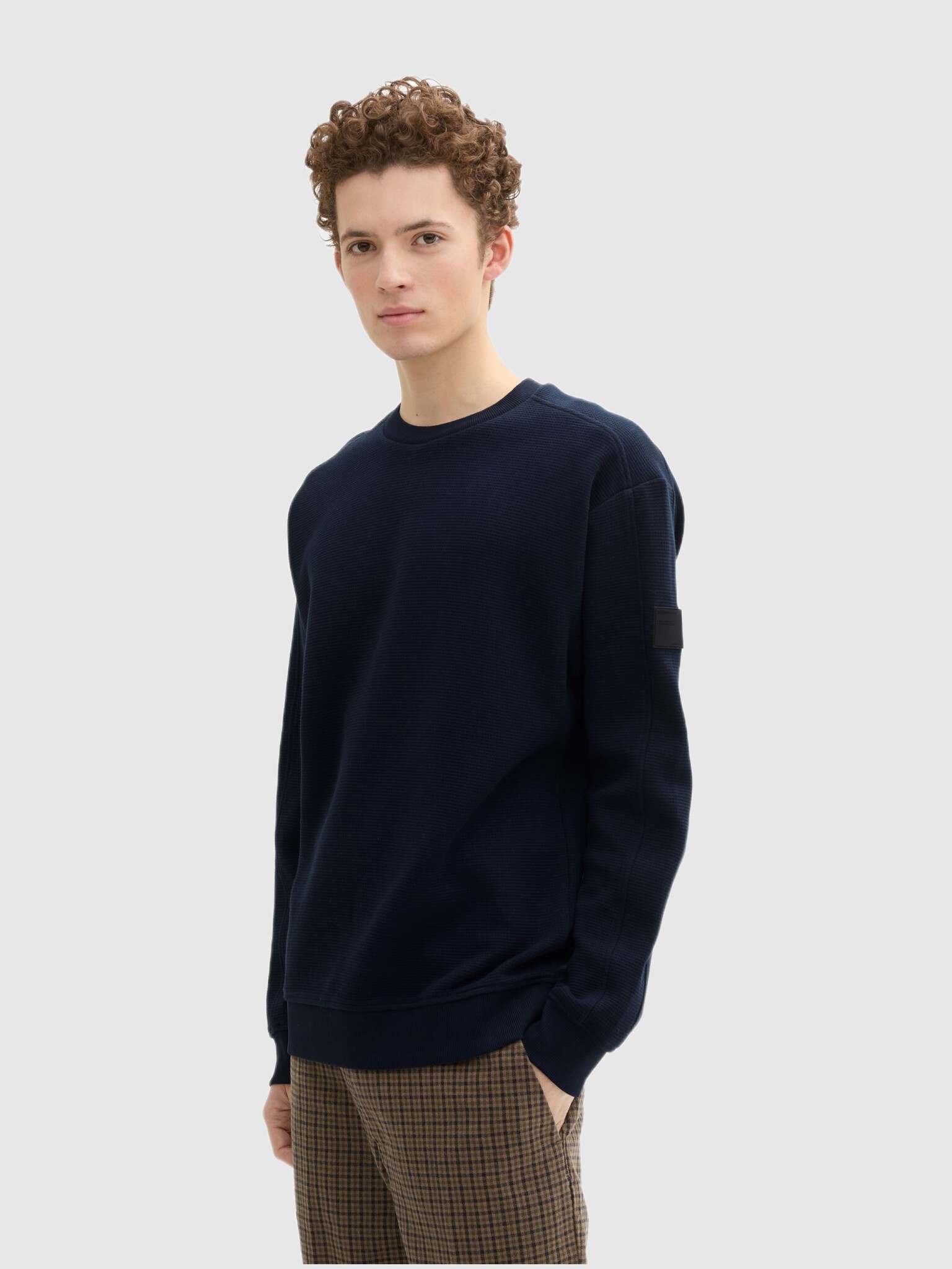 Tom Tailor Structured crewneck Sweater 1043300