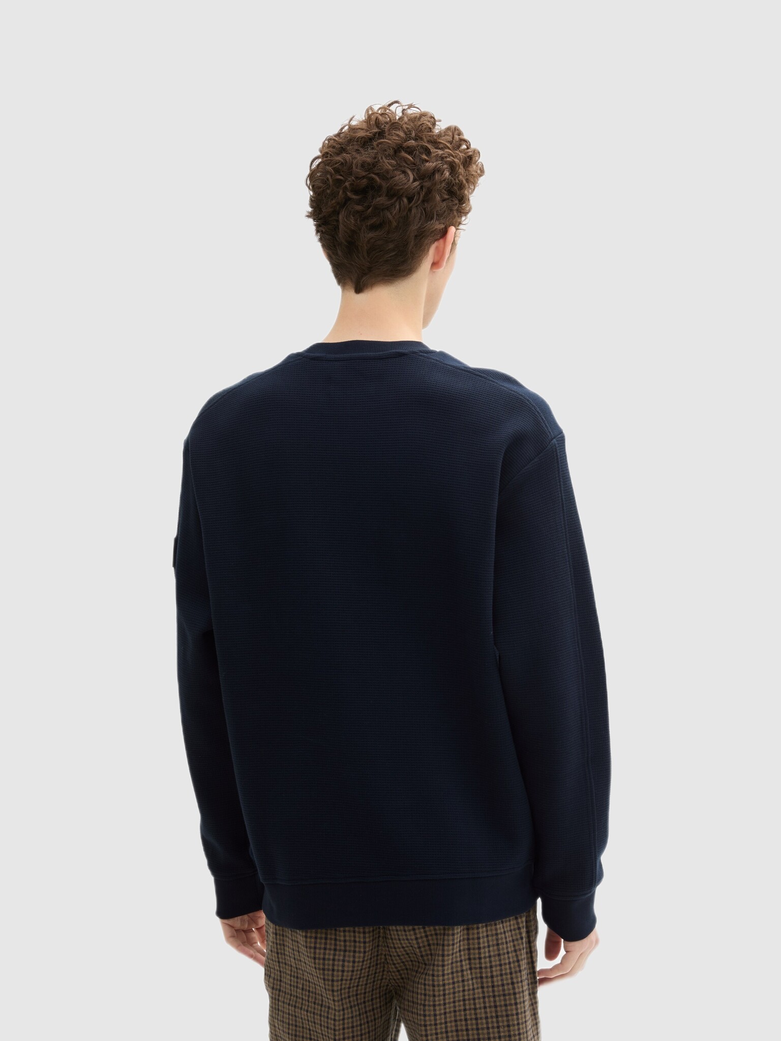 Tom Tailor Structured crewneck Sweater 1043300