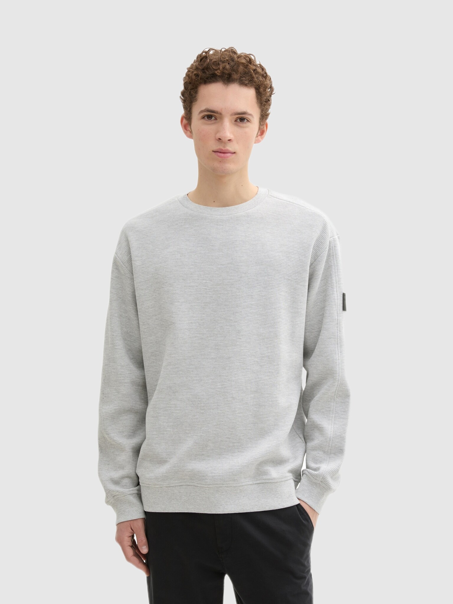 Tom Tailor Structured crewneck Sweater 1043300