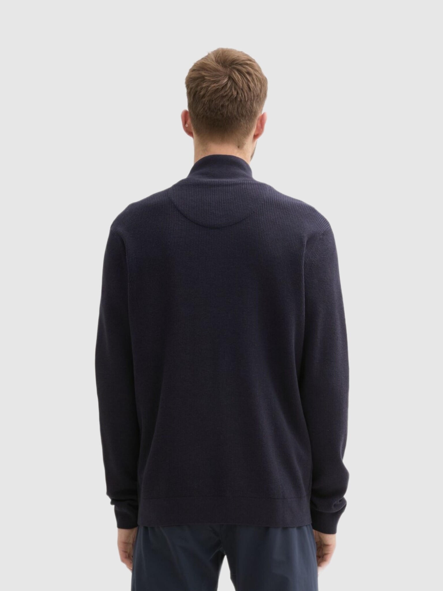 Tom Tailor structured knit troyer 1042454