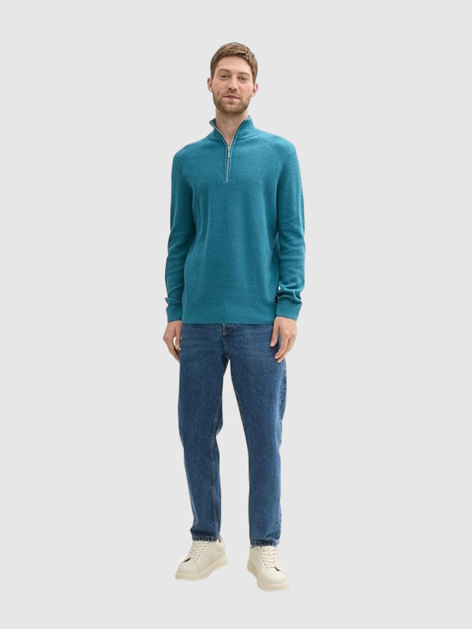 Tom Tailor structured knit troyer 1042454