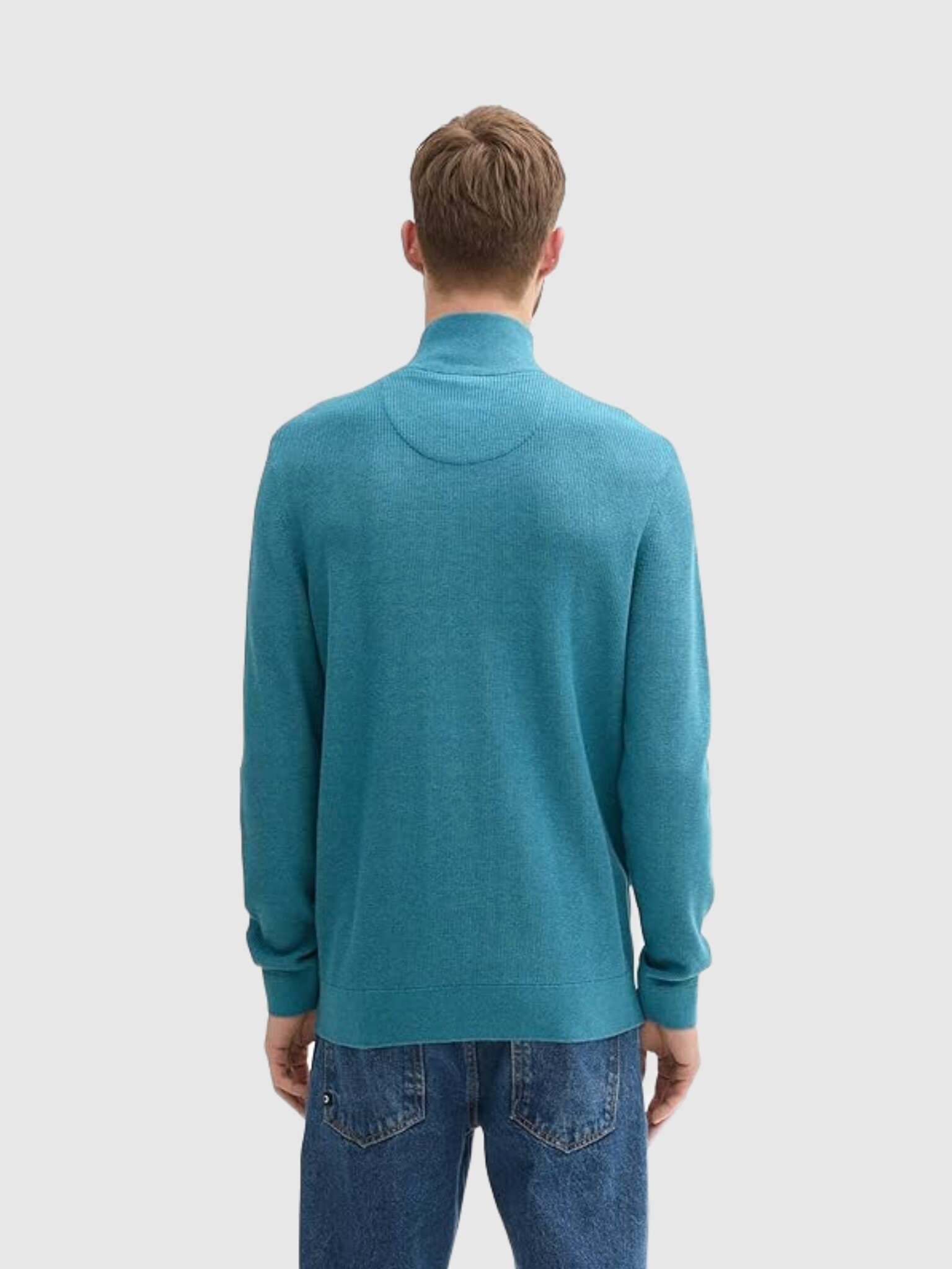 Tom Tailor structured knit troyer 1042454