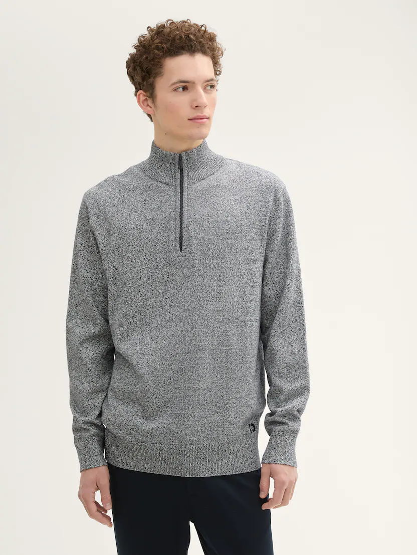 Tom Tailor Basic knit Troyer 1043022