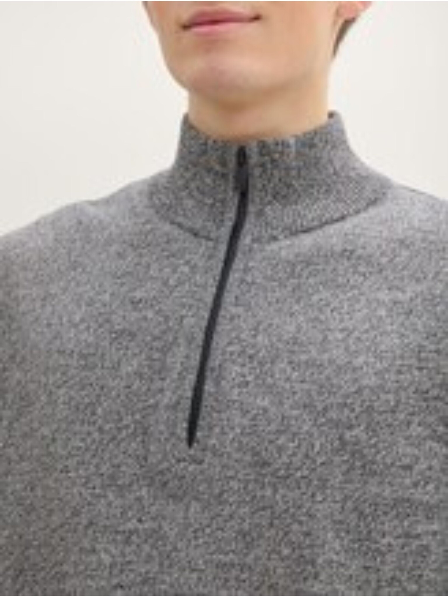 Tom Tailor Basic knit Troyer 1043022