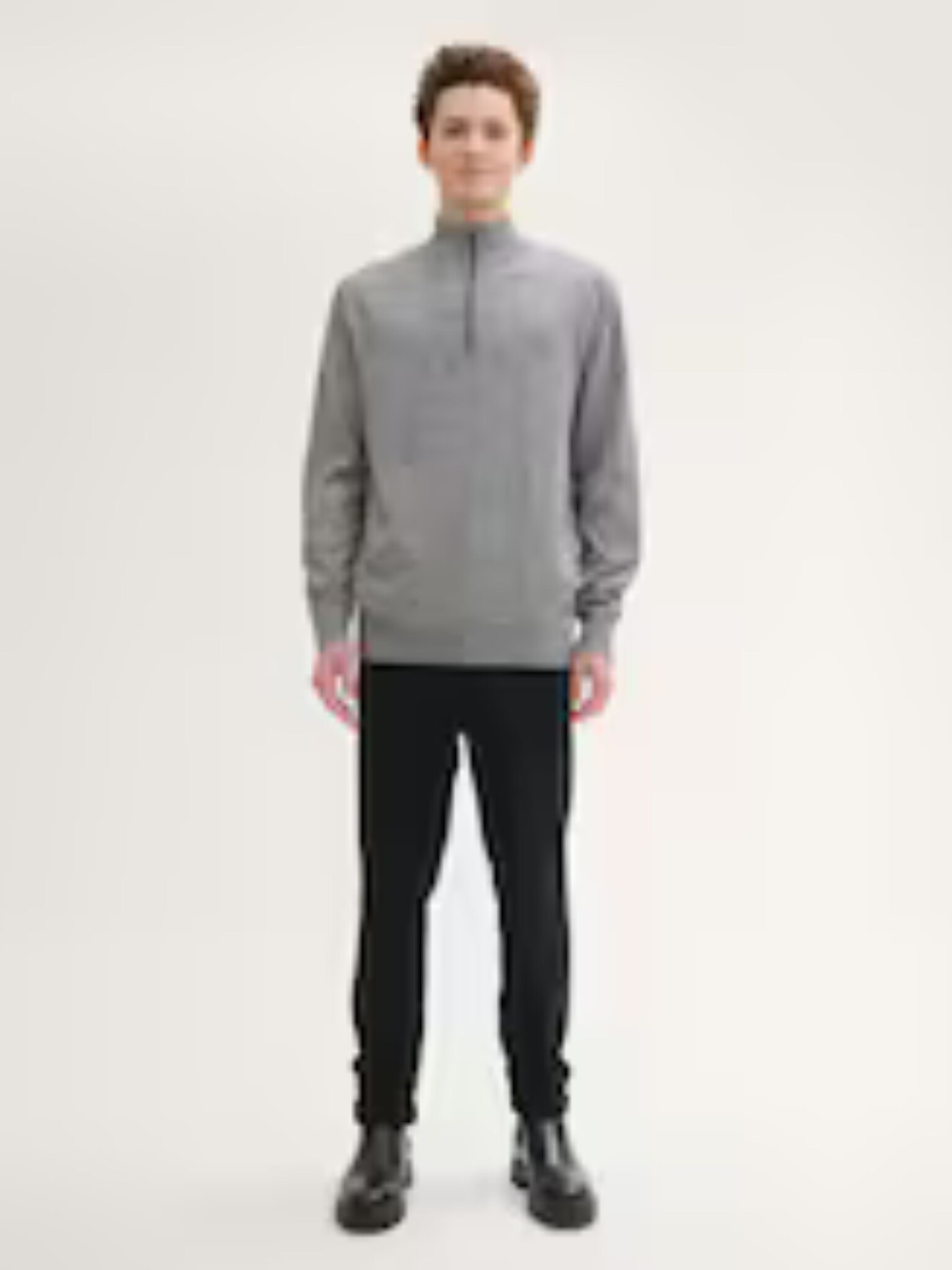 Tom Tailor Basic knit Troyer 1043022