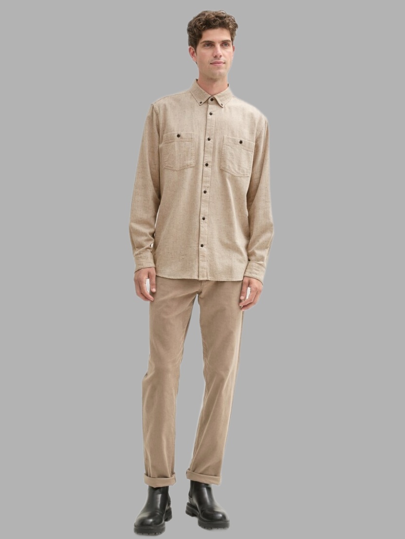 Tom Tailor structured nep shirt 1043801