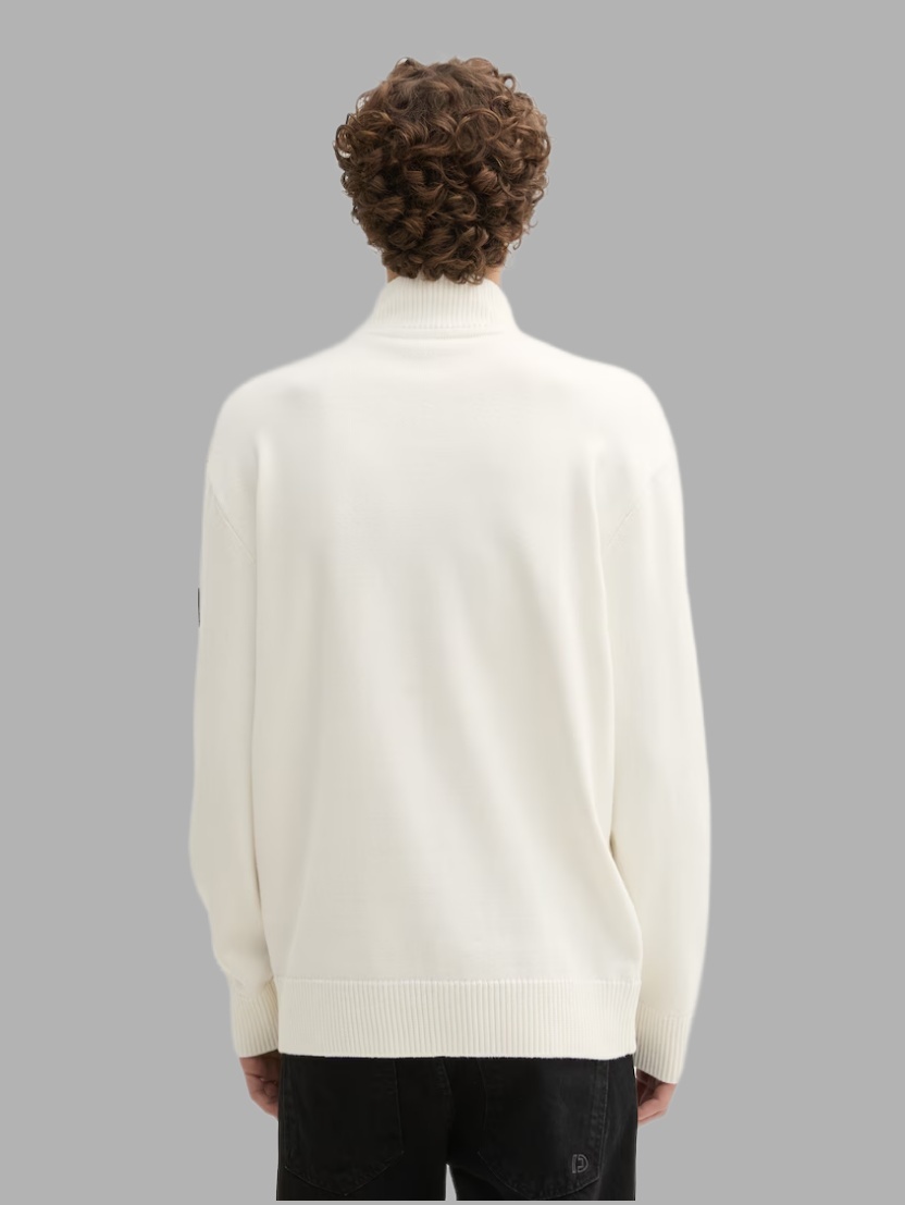 Tom Tailor Relaxed knit troyer 1044423