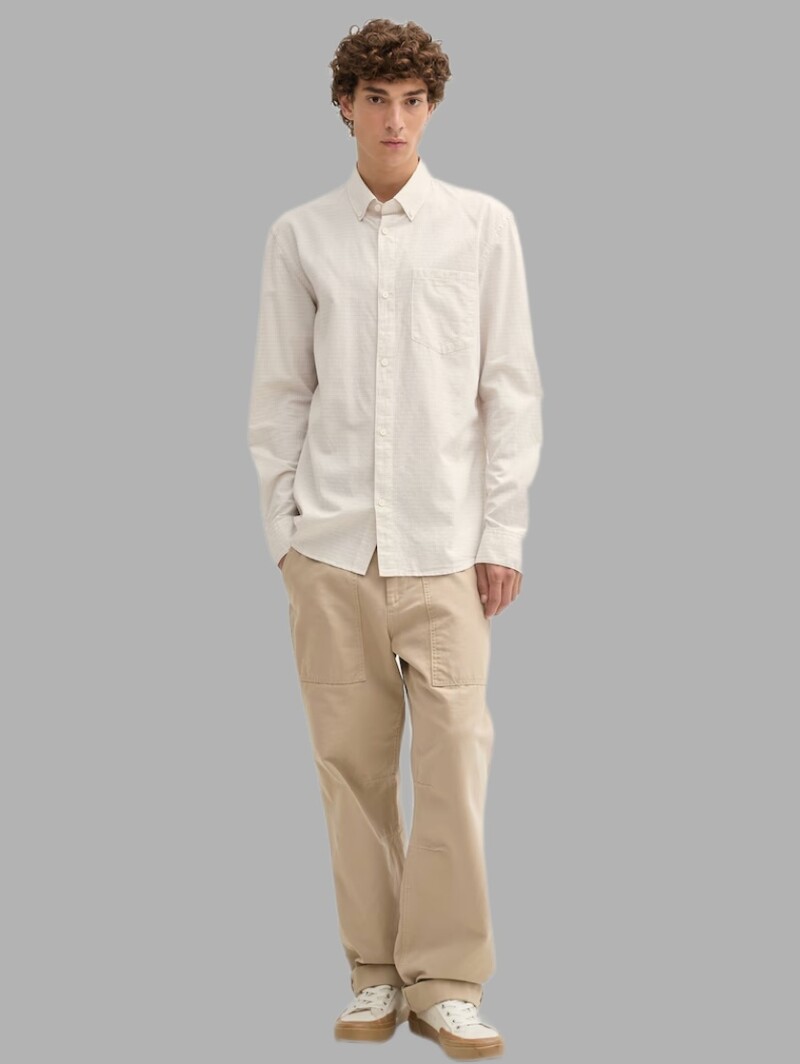 Tom Tailor Fitted structured shirt 1042557