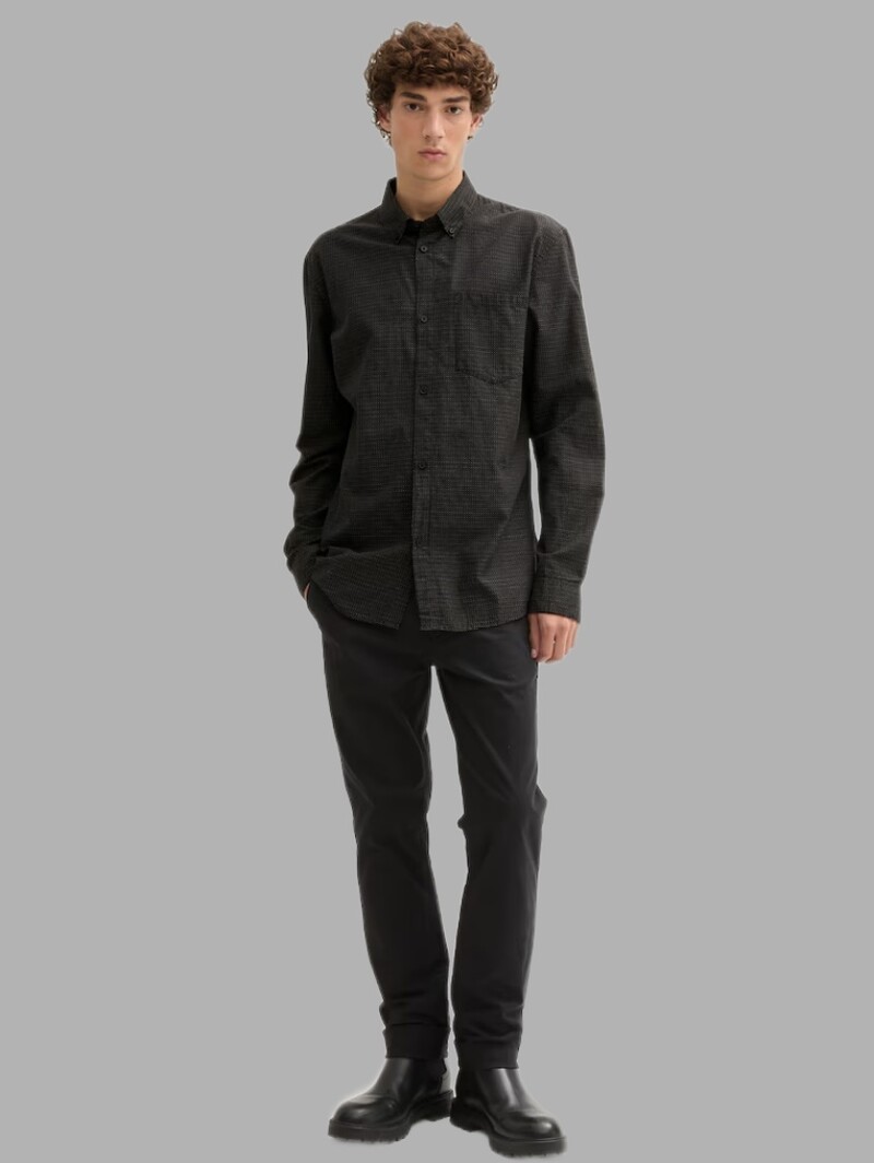 Tom Tailor Fitted structured shirt 1042557