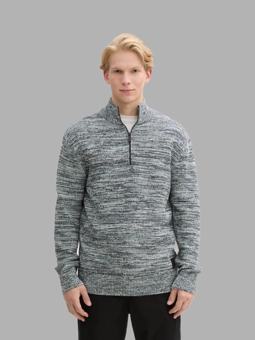 Multicolor knitted troyer 1044440