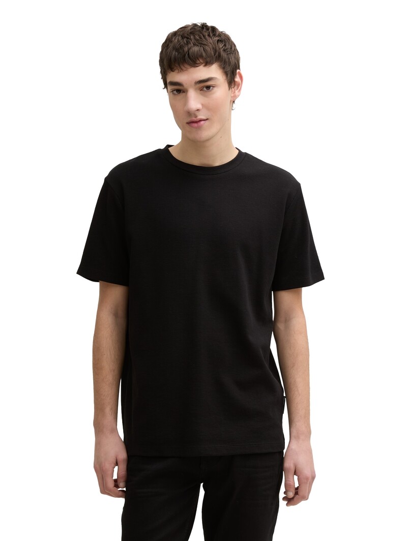 Tom Tailor Structured T-Shirt 1045032