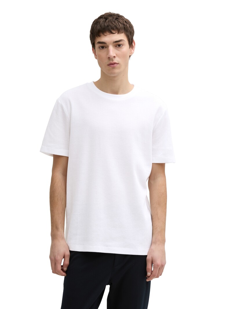 Tom Tailor Structured T-Shirt 1045032