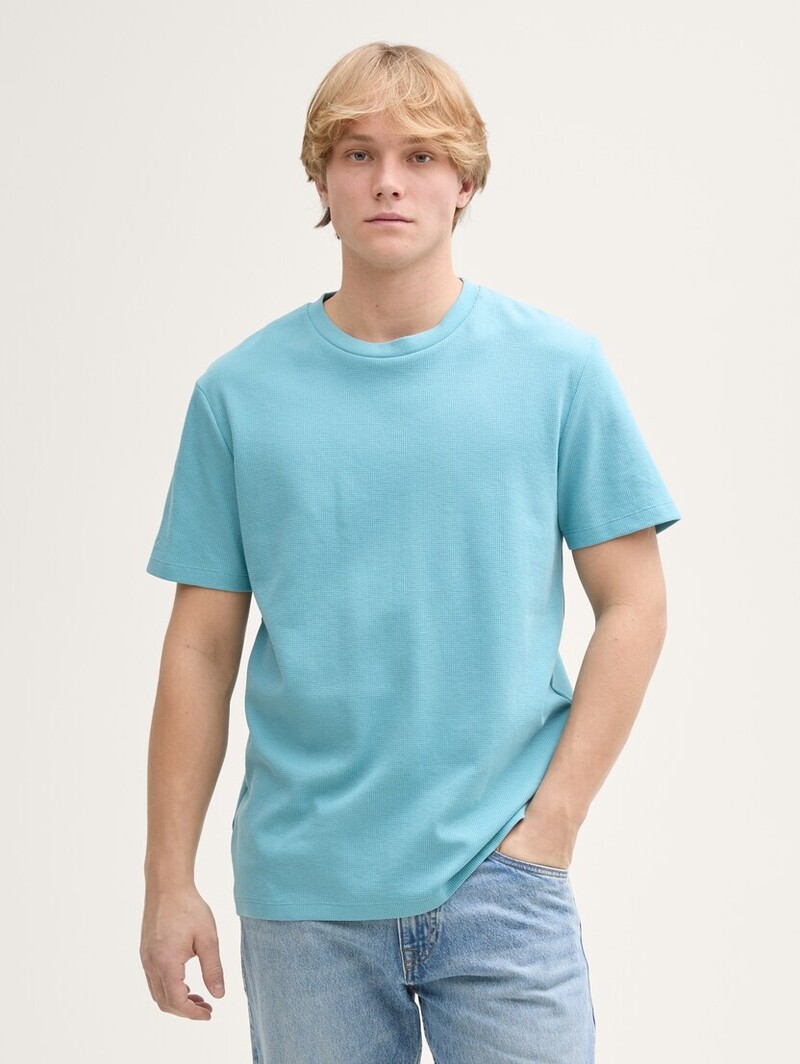 Tom Tailor Structured T-Shirt 1045032