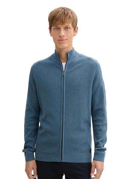 Tom Tailor Structured knit jacket 1045656