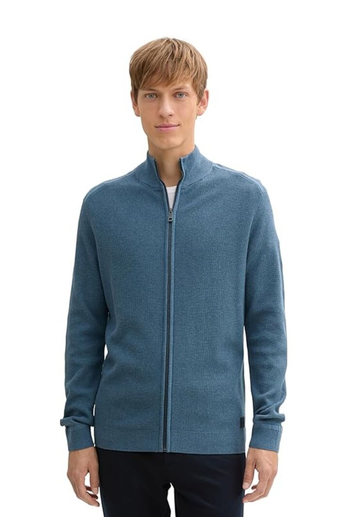 Tom Tailor Structured knit jacket 1045656