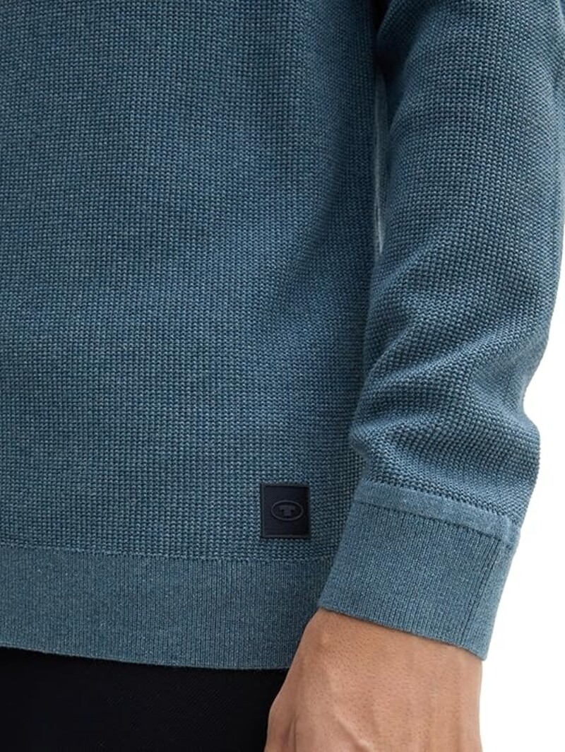 Tom Tailor Structured knit jacket 1045656
