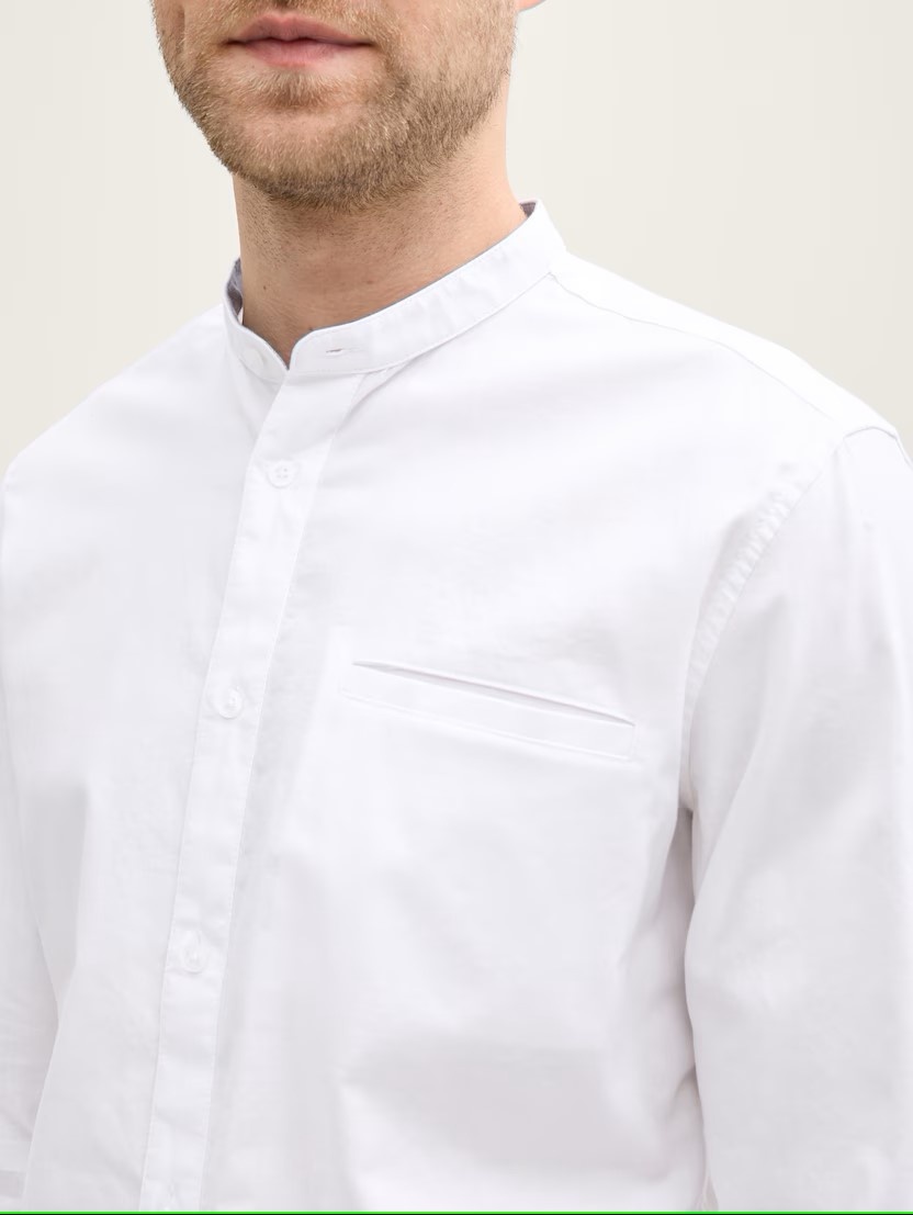 Tom Tailor Fitted oxford shirt 1045076