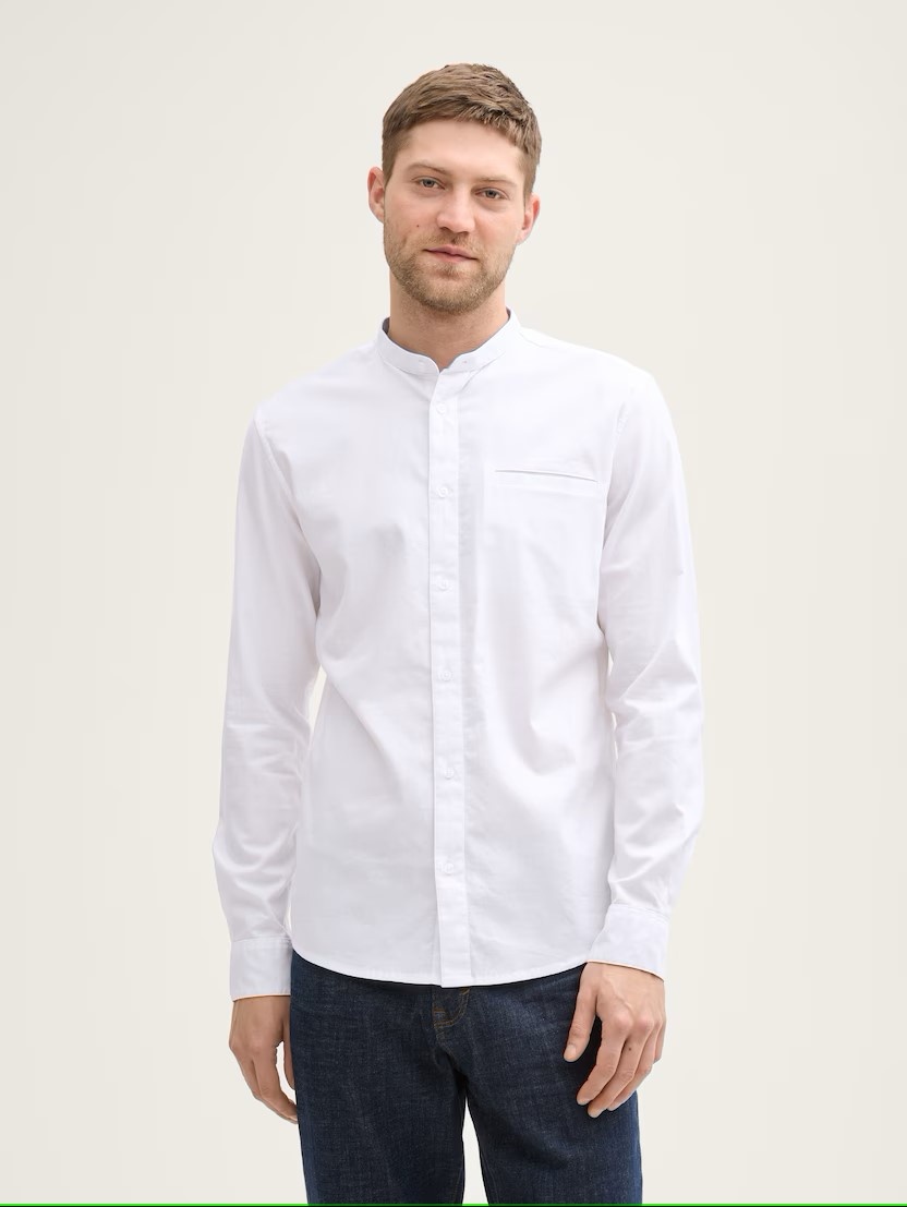 Tom Tailor Fitted oxford shirt 1045076