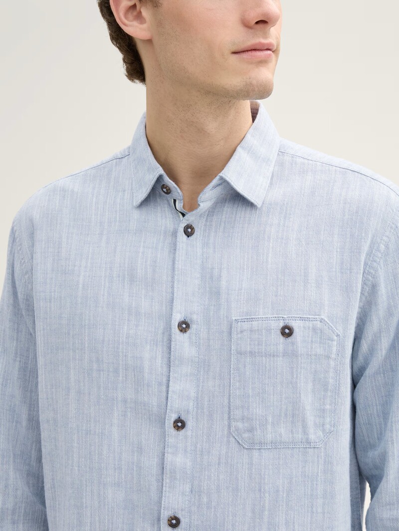 Tom Tailor Twill slubyarn shirt 1045078