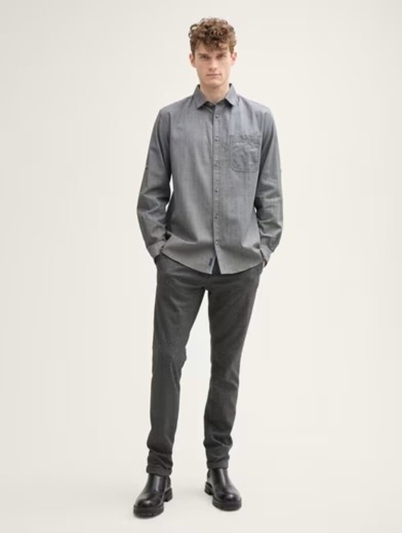 Tom Tailor Structured shirt 1045091