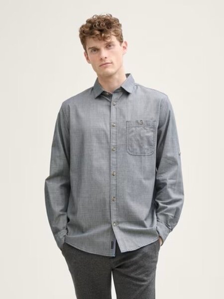 Tom Tailor Structured shirt 1045091