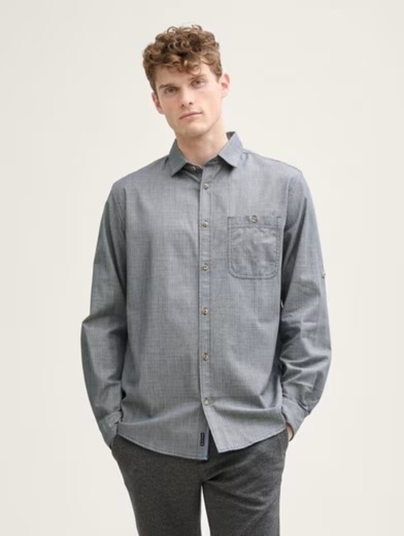 Tom Tailor Structured shirt 1045091