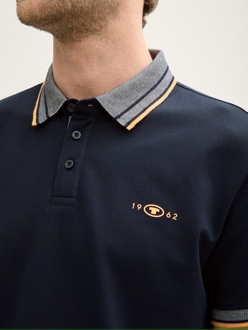 Tom Tailor Polo with print 1045629