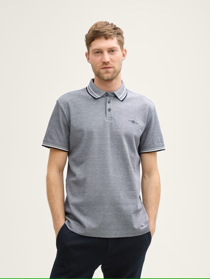Tom Tailor Polo with print 1045629