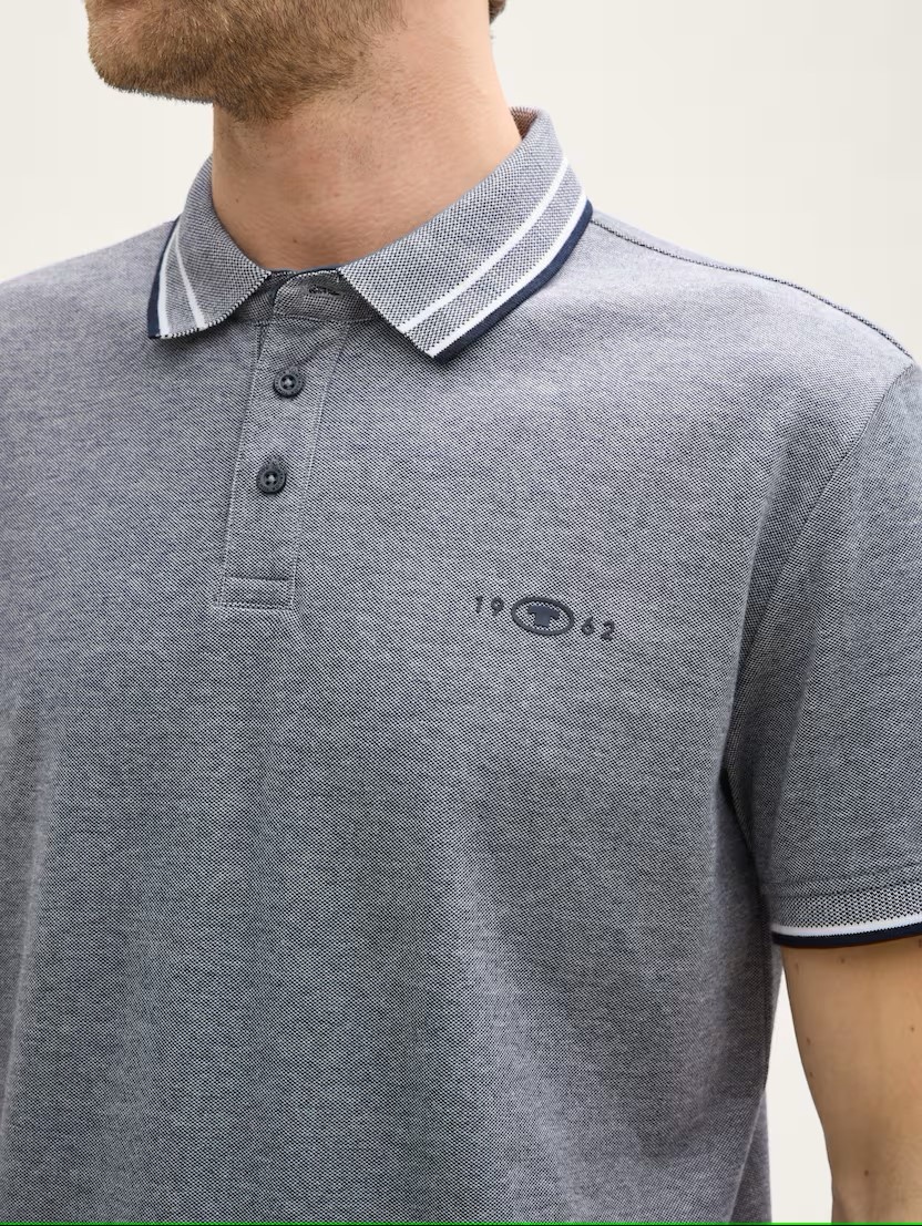 Tom Tailor Polo with print 1045629