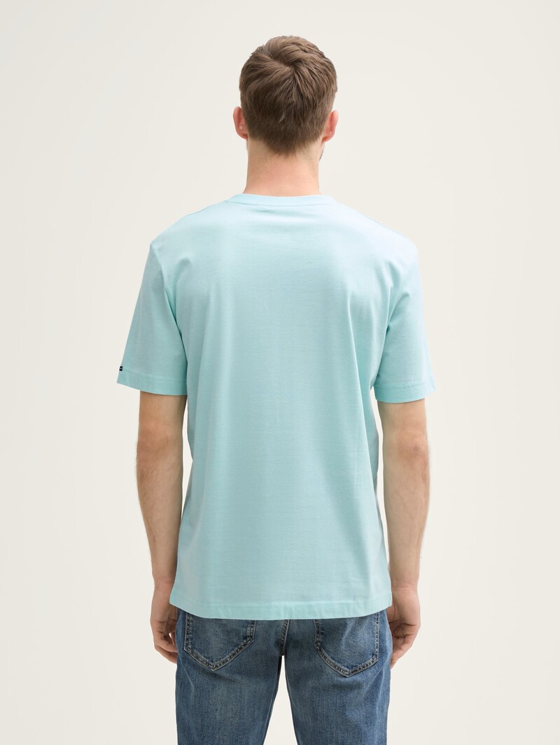 Tom Tailor Fine striped serafino t-shirt 1045701