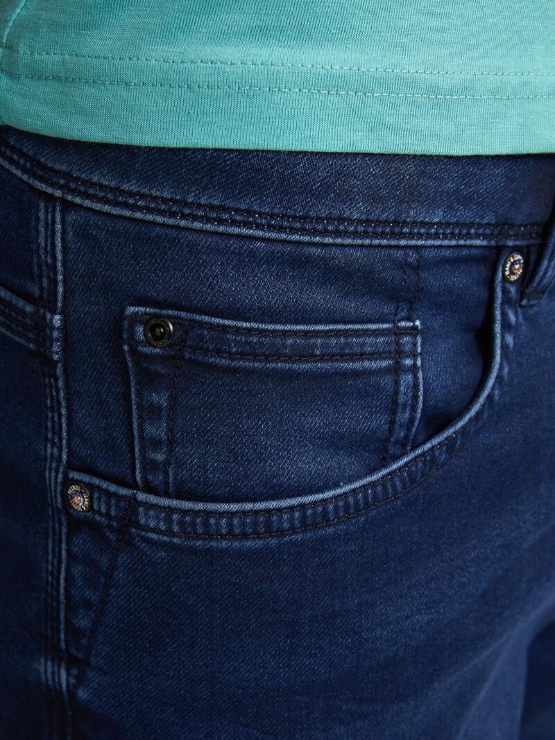 Petrol Denim Shorts
