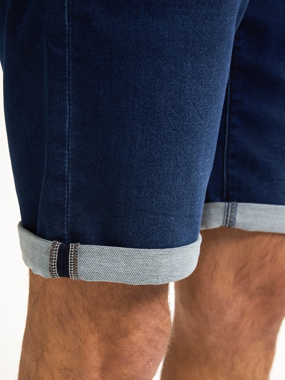 Petrol Denim Shorts