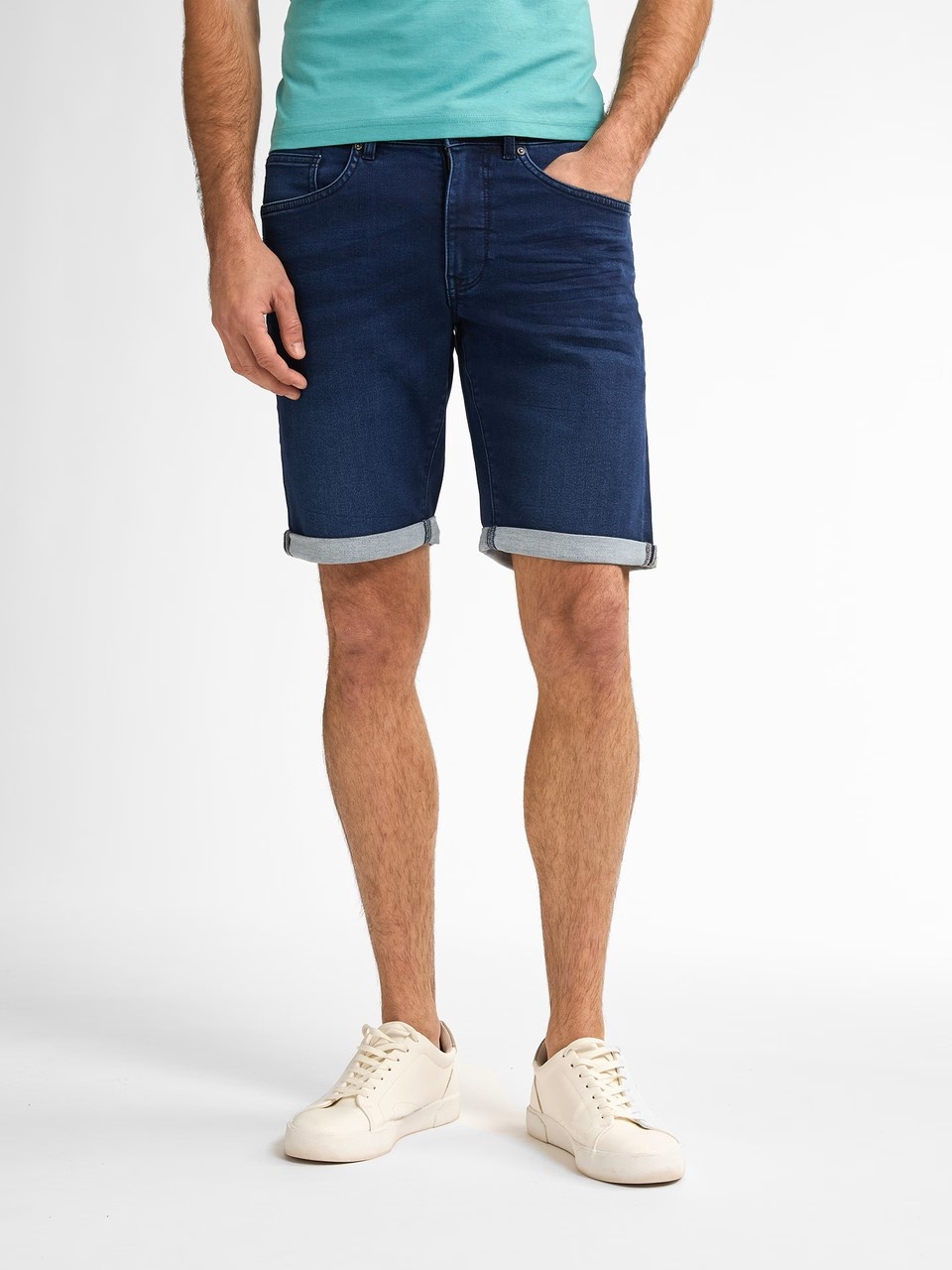 Petrol Denim Shorts