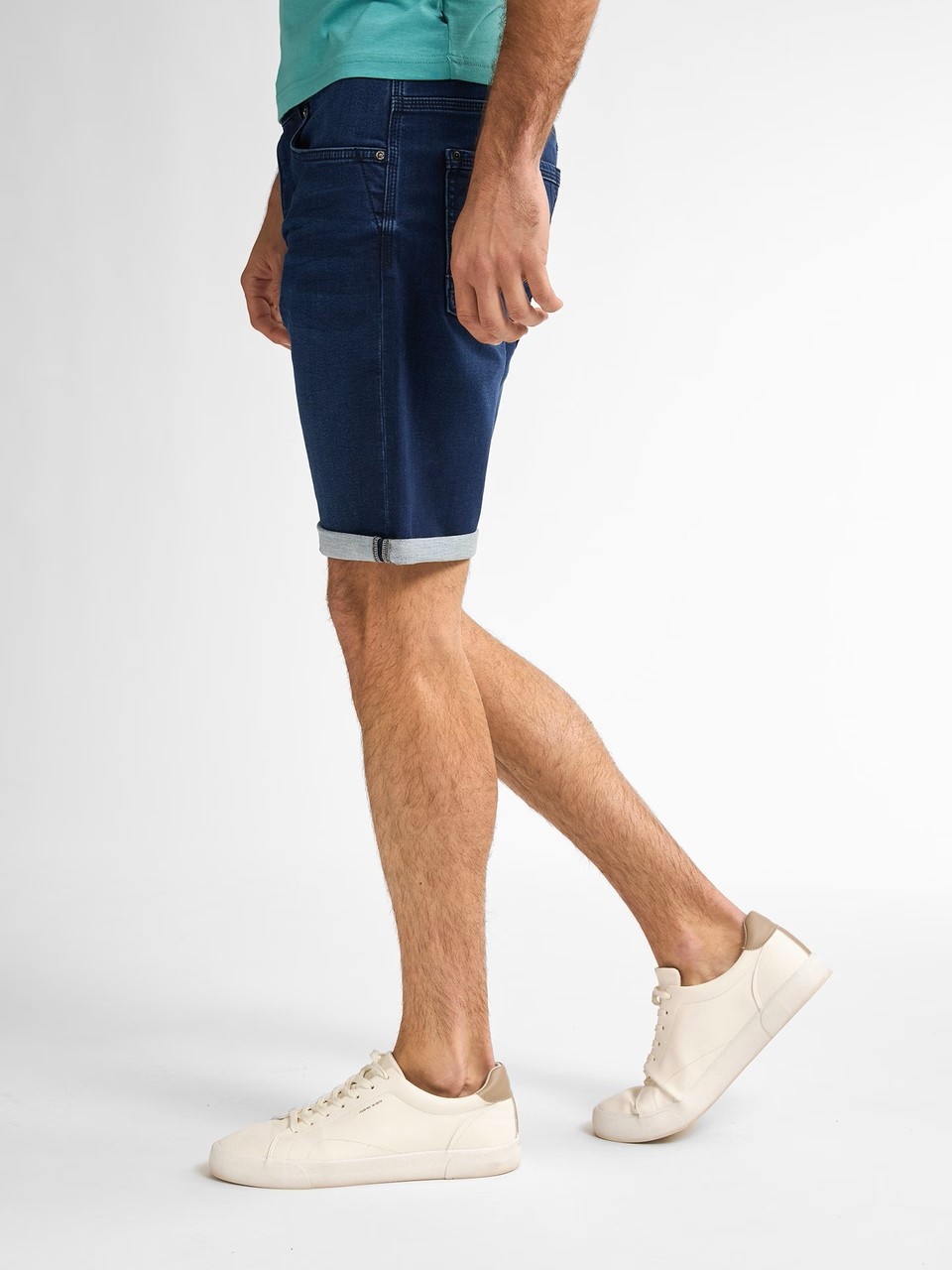 Petrol Denim Shorts