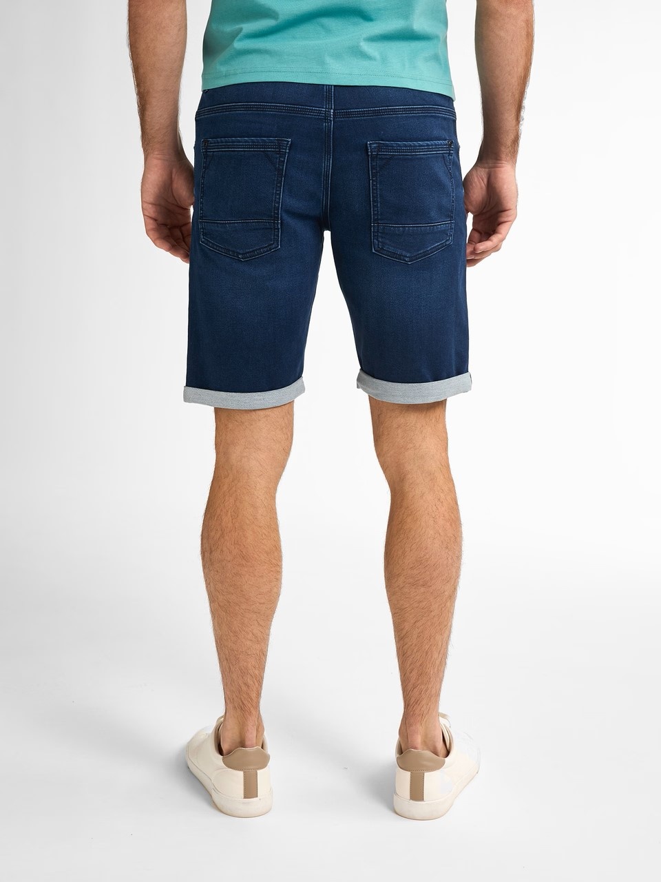Petrol Denim Shorts