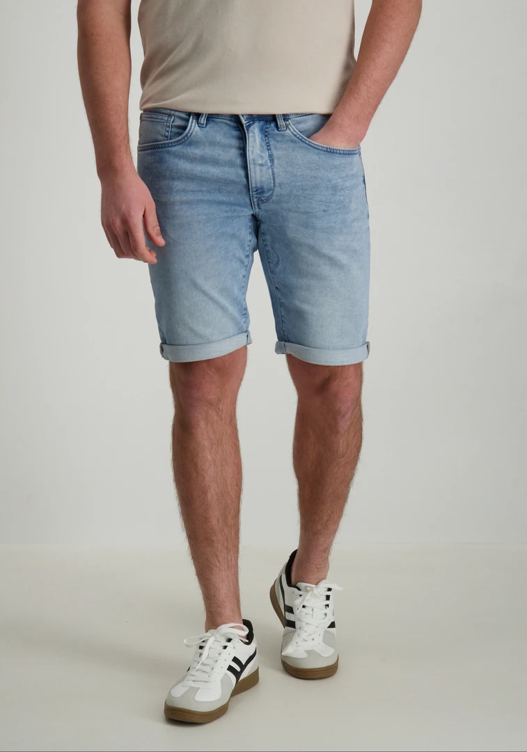 Petrol Denim Shorts
