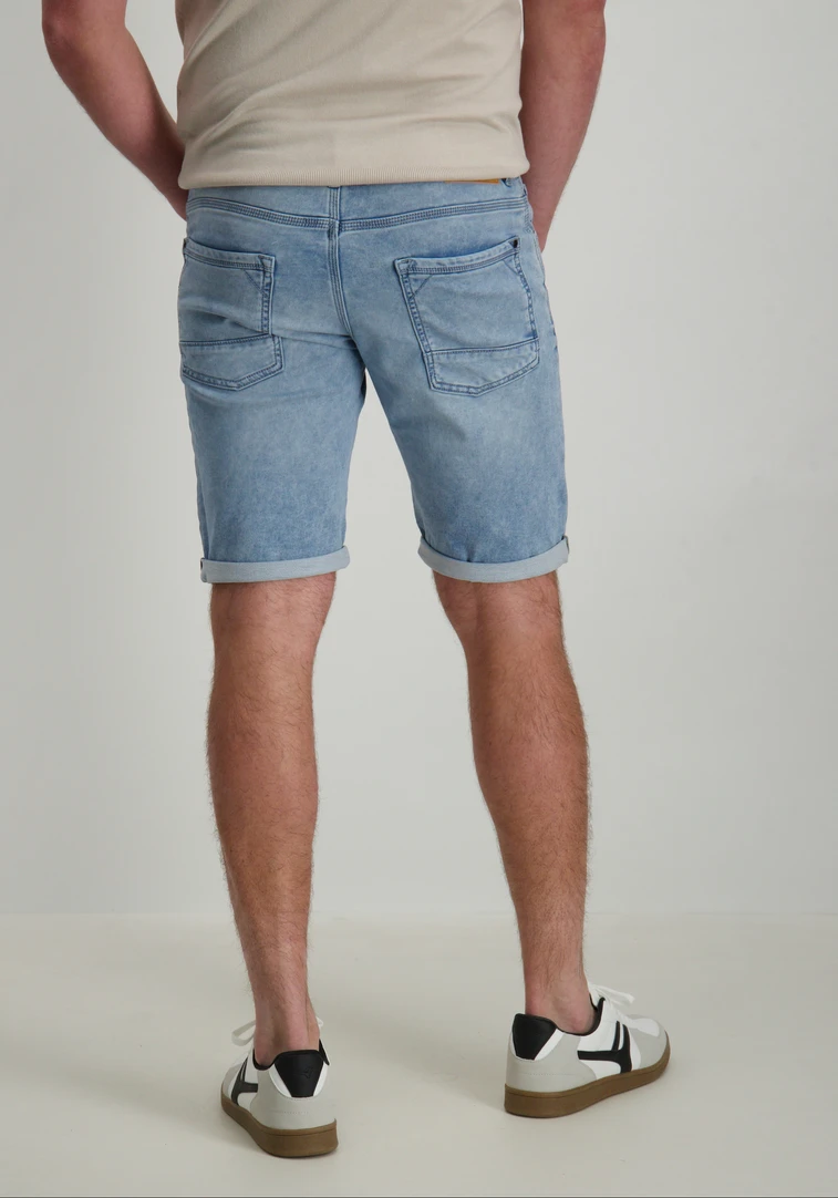 Petrol Denim Shorts