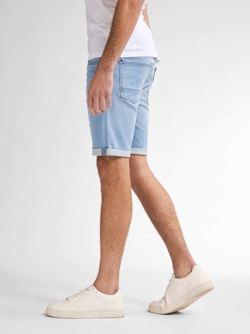 Petrol Denim Shorts