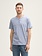 Tom Tailor Fine striped serafino t-shirt 1045701