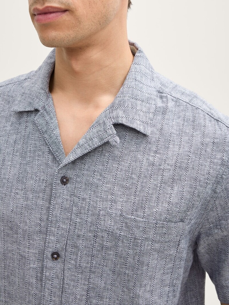 Tom Tailor Linen Shirt ss 1045106