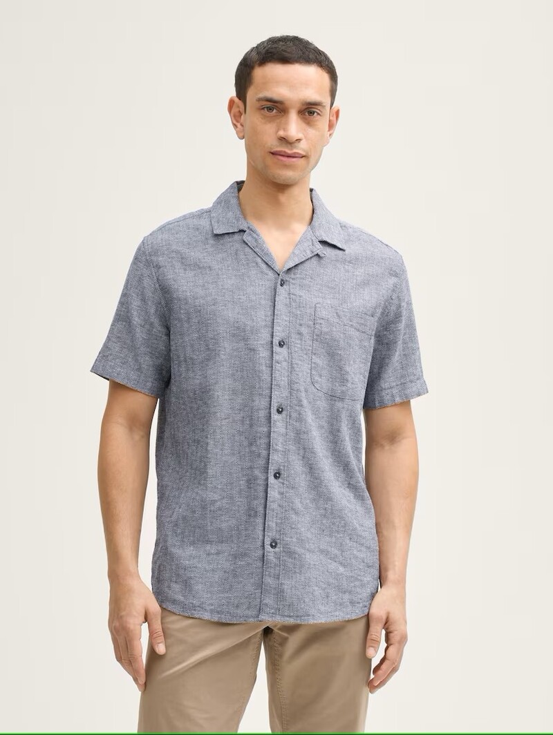 Tom Tailor Linen Shirt ss 1045106