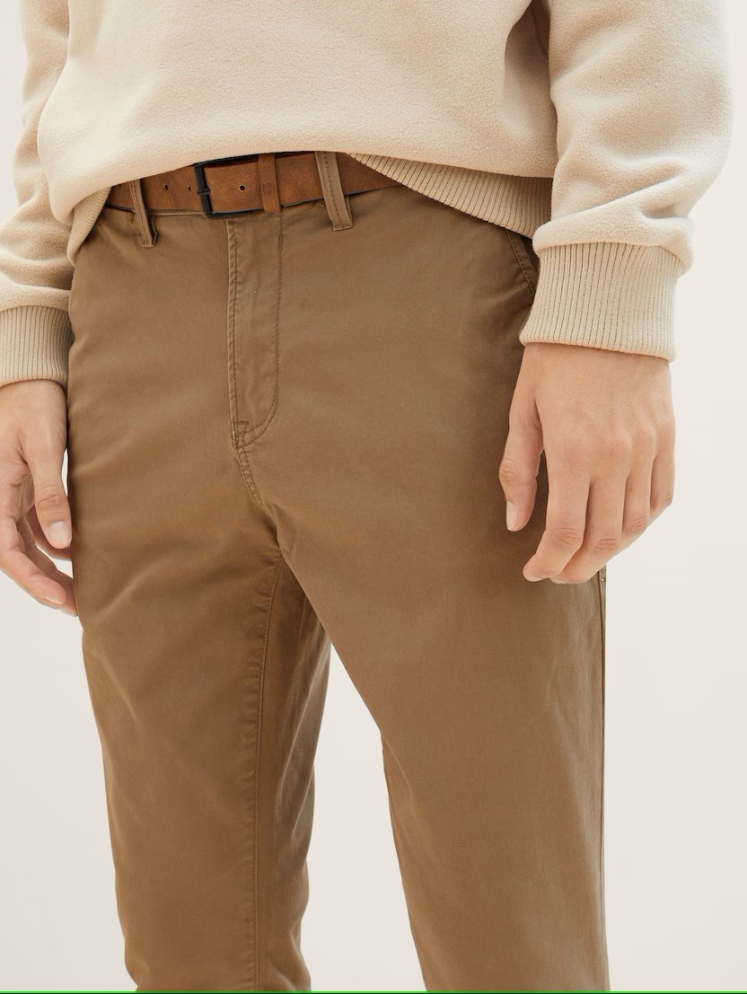 Tom Tailor Chino with belt 08264