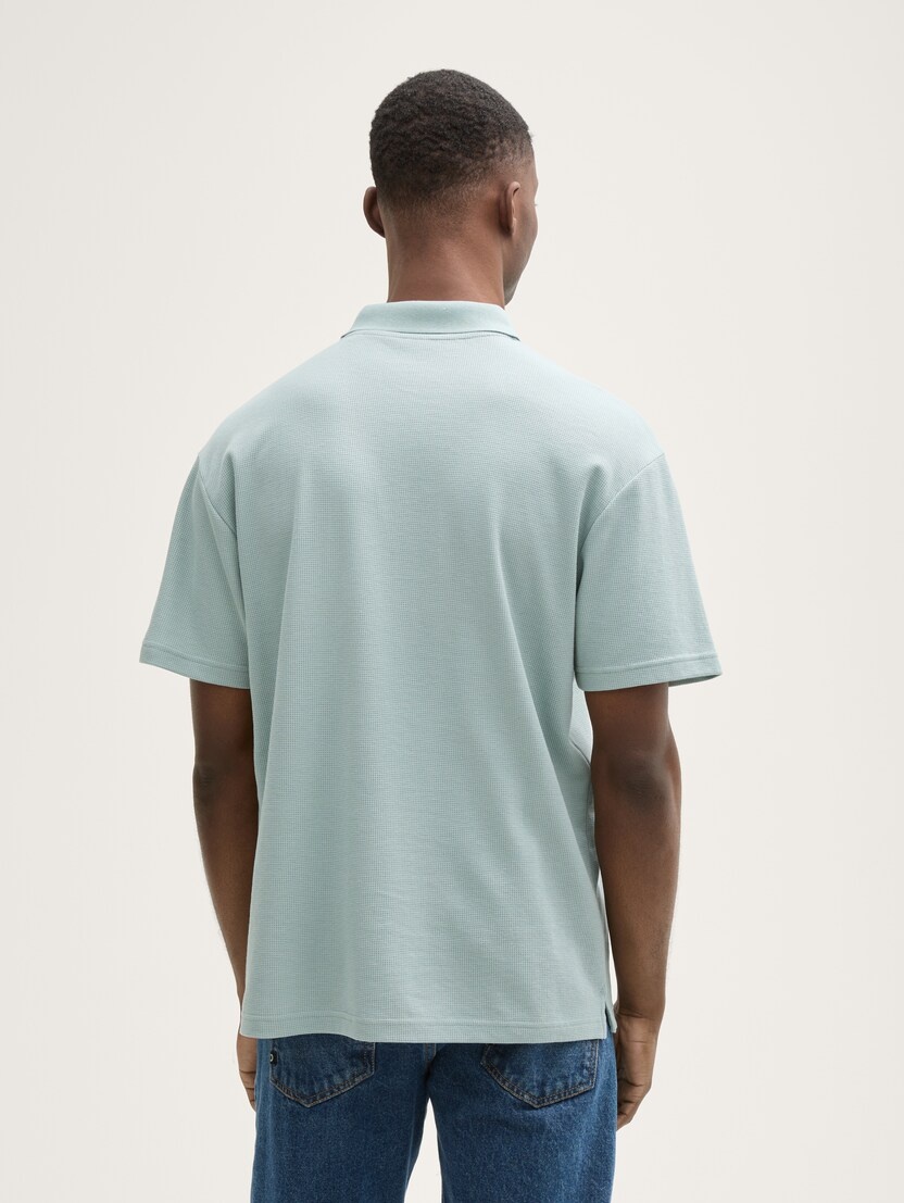 Tom Tailor Relaxed structured polo 1046281