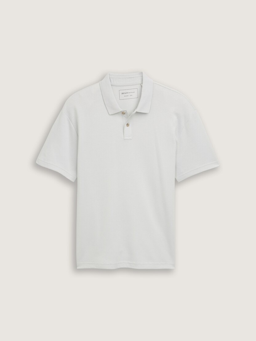 Tom Tailor Relaxed structured polo 1046281