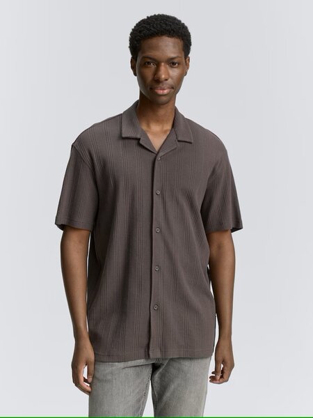 Tom Tailor Rrelaxed structured shirt 1046390