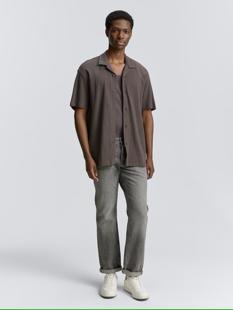 Tom Tailor Rrelaxed structured shirt 1046390