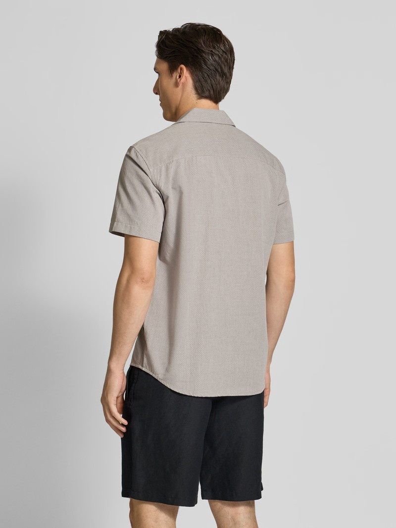 Tom Tailor Relaxed structured shirt 1046164