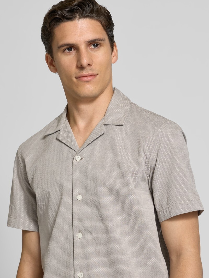 Tom Tailor Relaxed structured shirt 1046164