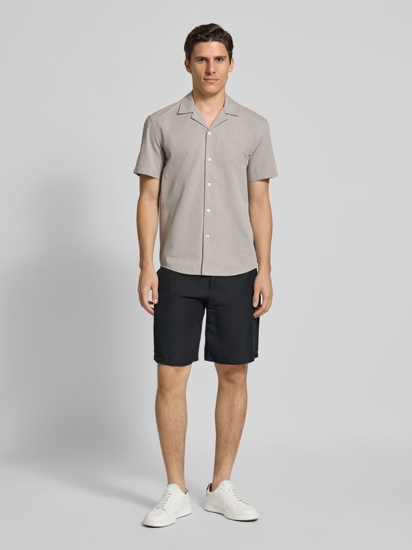 Tom Tailor Relaxed structured shirt 1046164